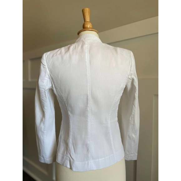 Theory White Summer Blazer - Picture 2 of 2